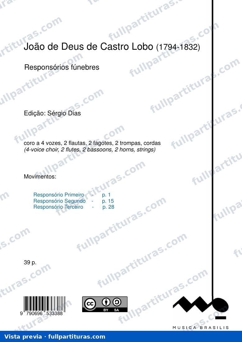 Responsorios Funebres — preview