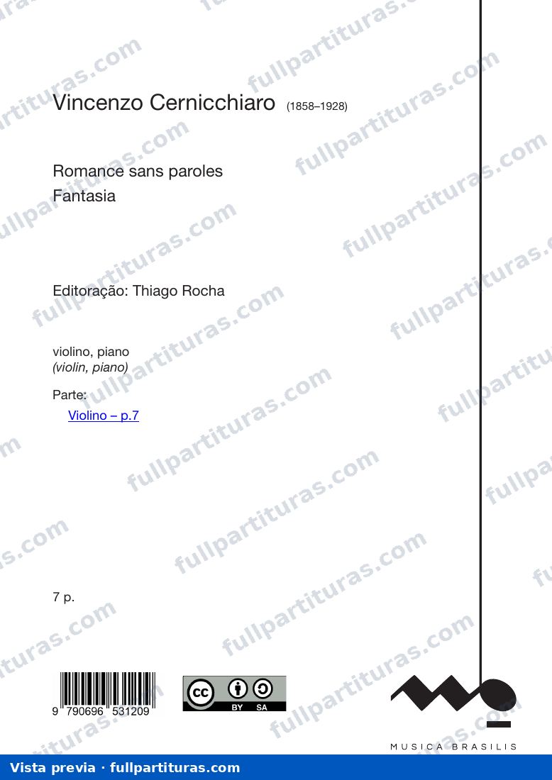 Romance sans paroles — vista previa