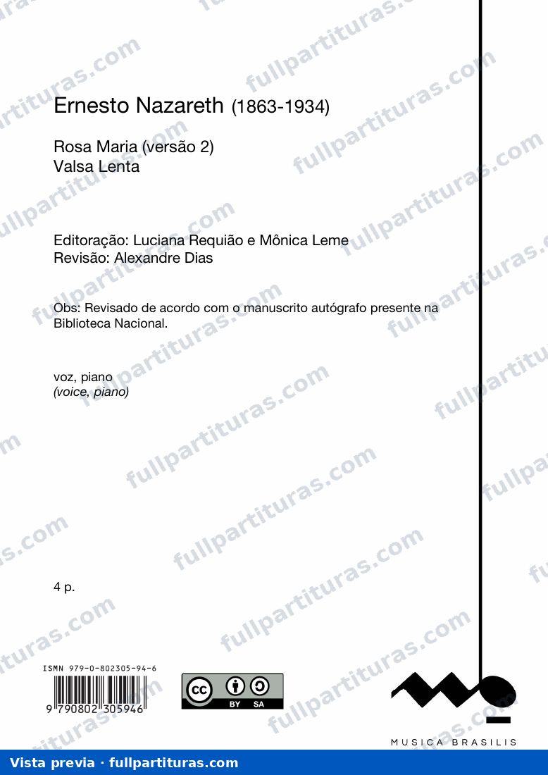 Rosa Maria (versão 2) — preview