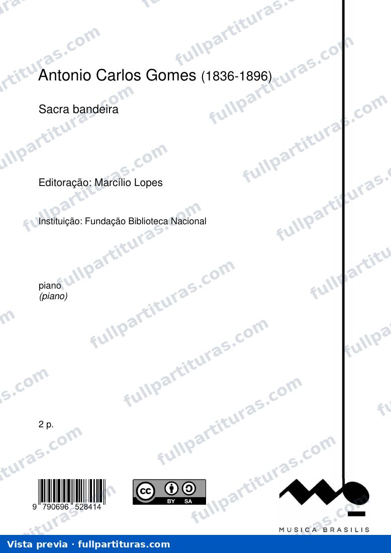 Sacra bandeira — vista previa
