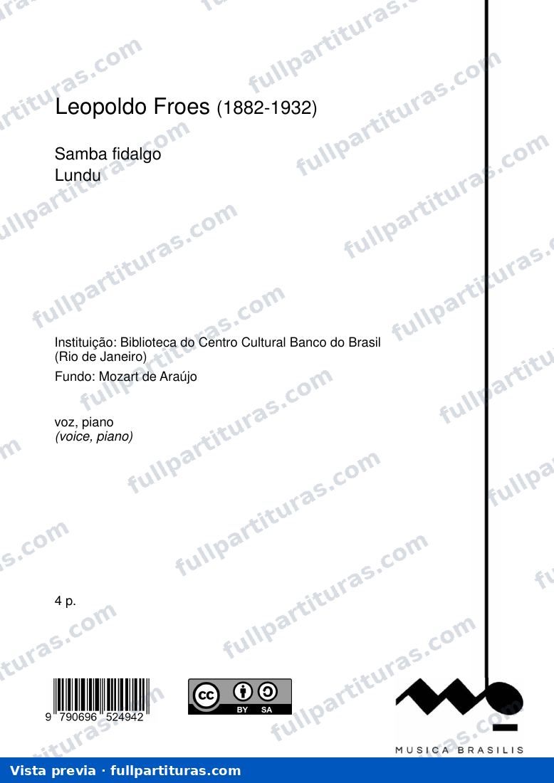 Samba fidalgo — preview