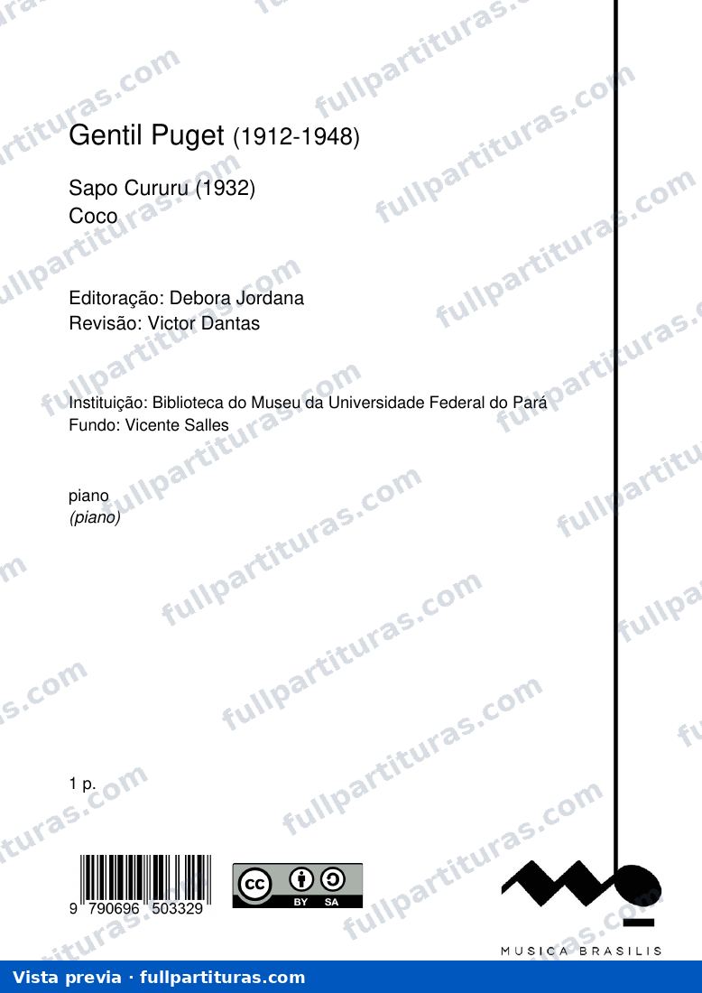 Sapo Cururu — preview