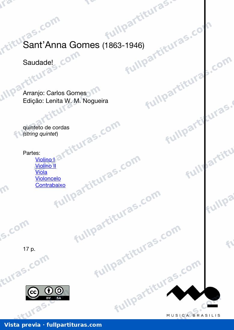 Saudade! — preview