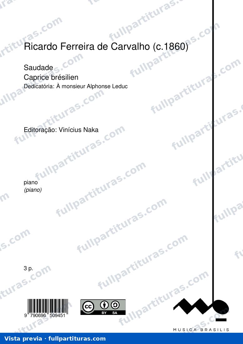 Saudade — preview