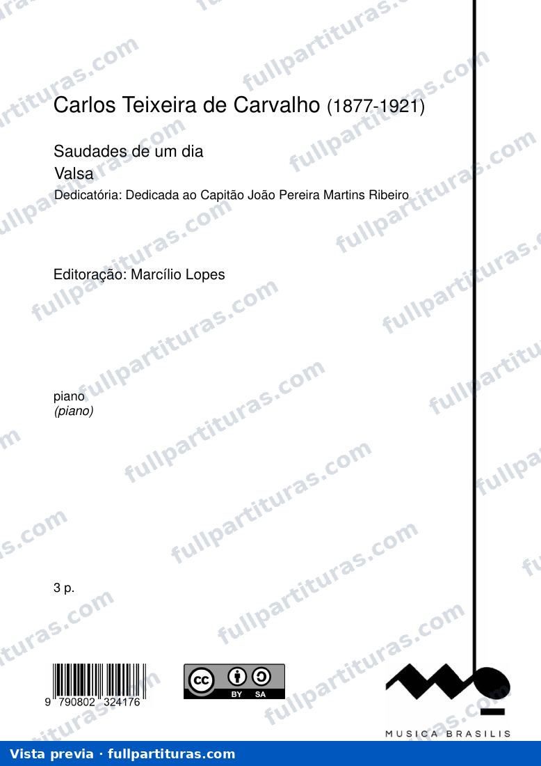 Saudades de um dia — preview