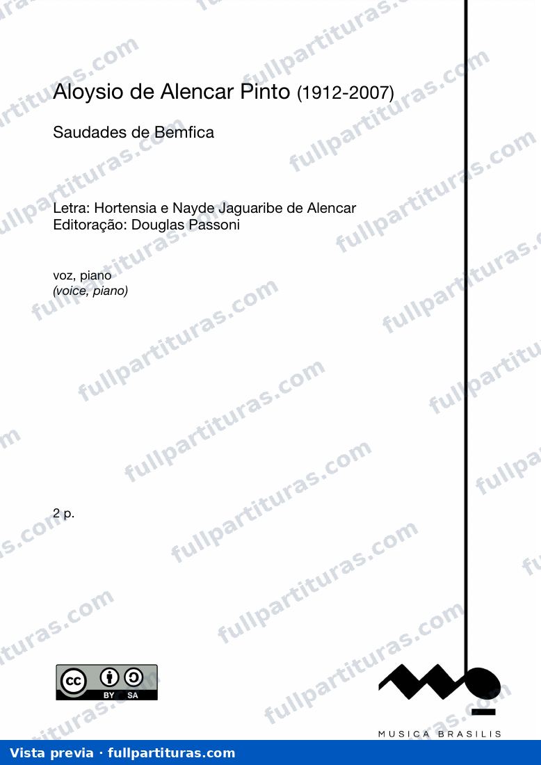Saudades do Bemfica — preview