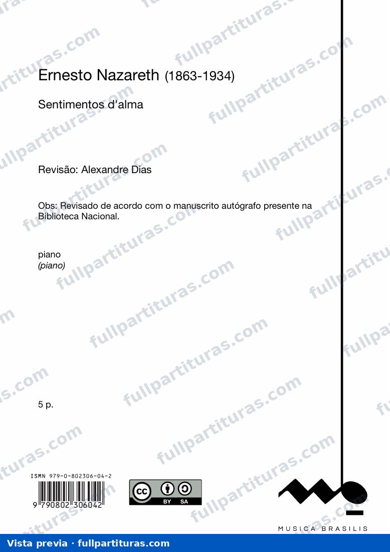 Sentimentos d'alma — preview