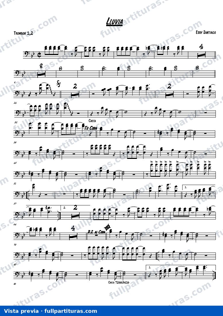Lluvia (Trombones) — vista previa