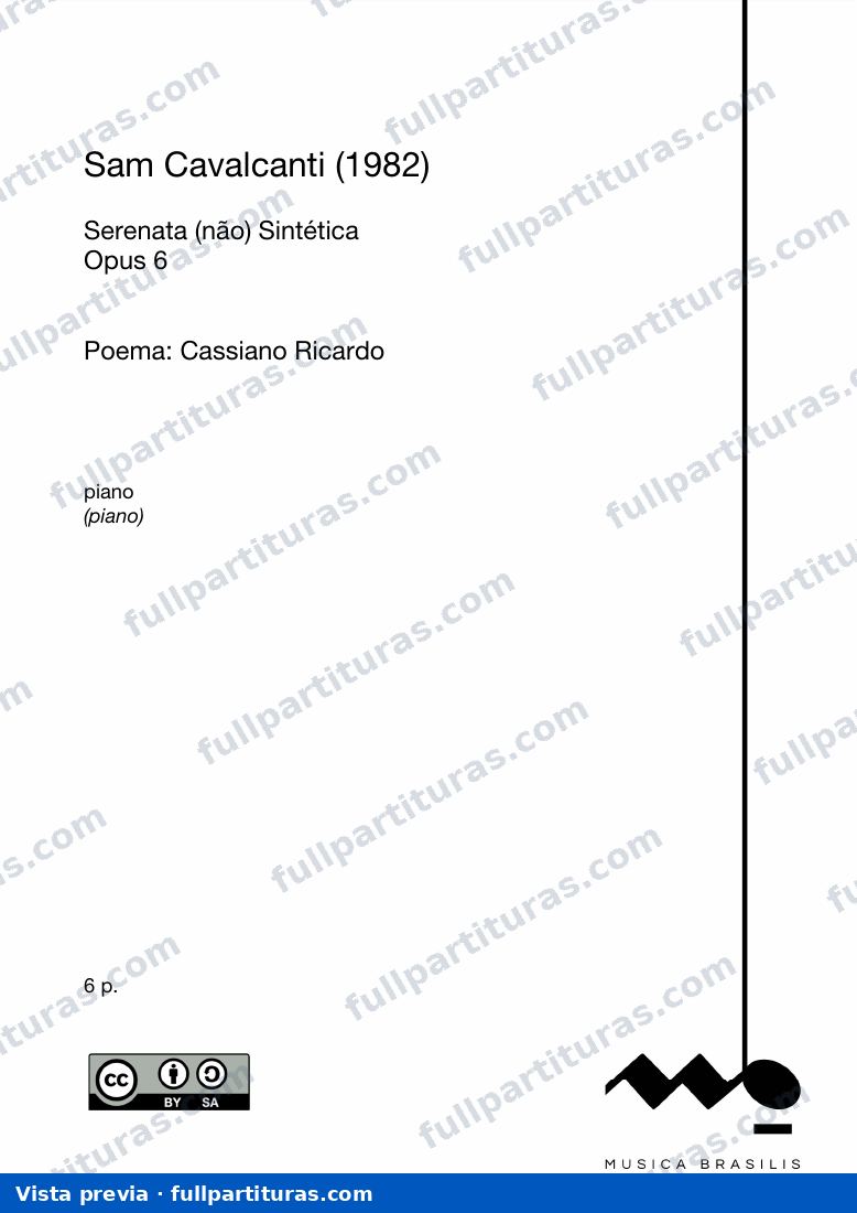 Serenata (não) Sintética — preview