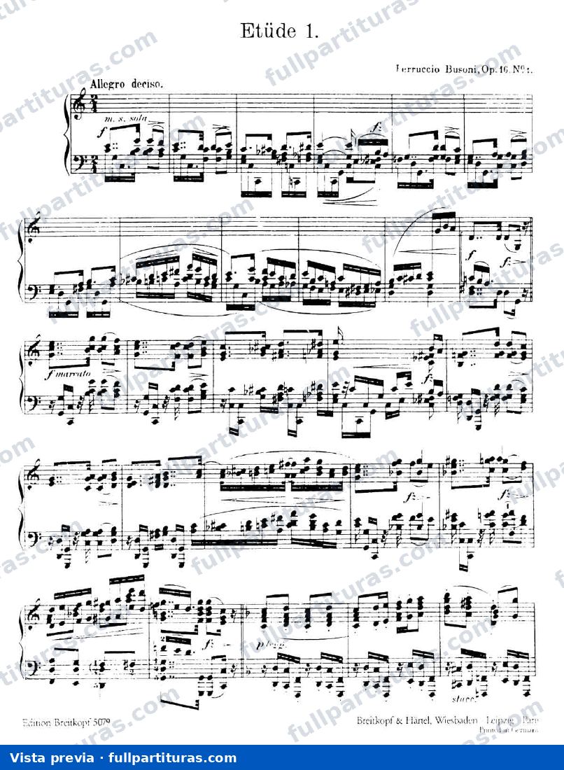 6 Ãtudes, Op.16, BV 203 — preview
