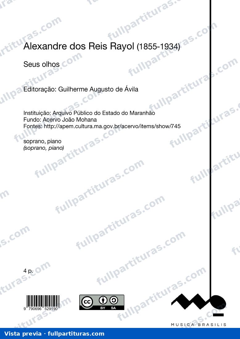 Seus olhos — preview