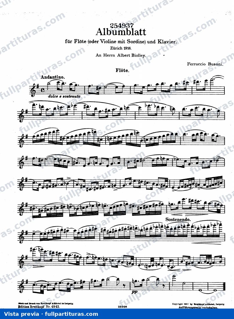 parte del solista — preview