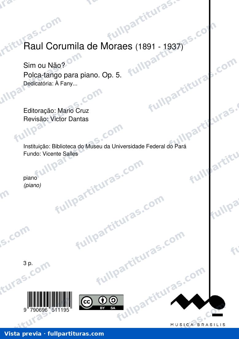 Sim ou não? — vista previa