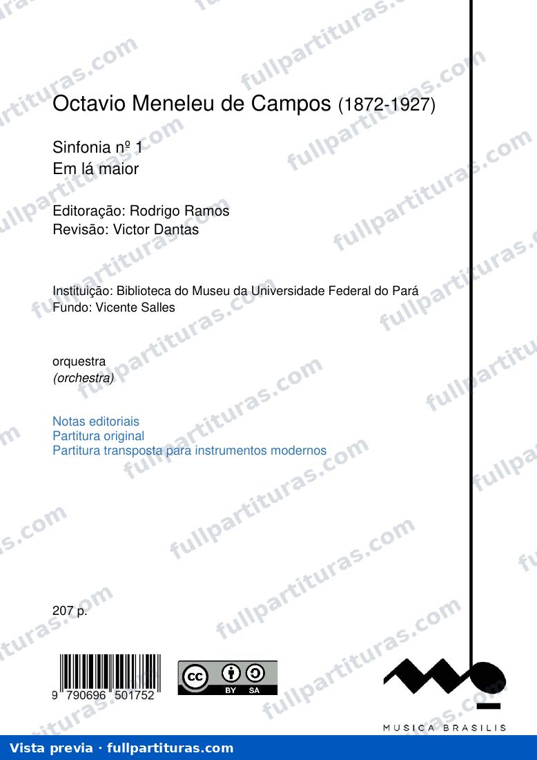 Sinfonia nº 1 — preview