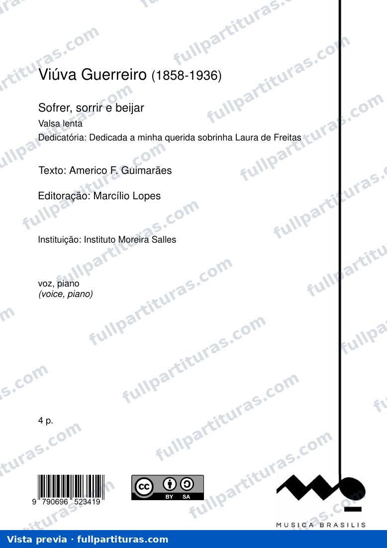Sofrer Sorrir E Beijar — preview