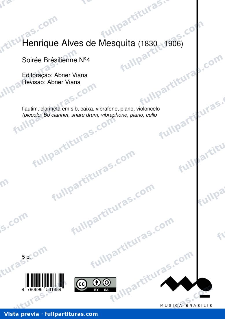 Soiree Bresilienne Número 4 — preview