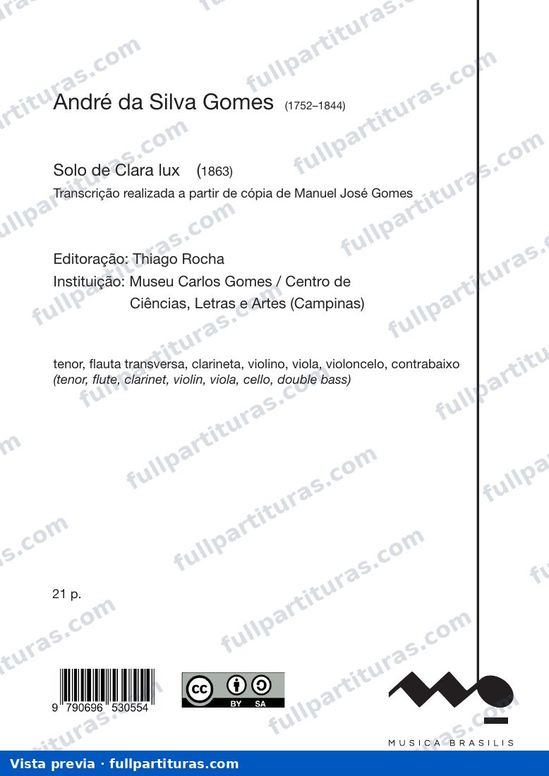Solo De Clara Lux — preview