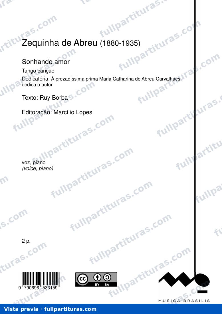 Sonhando Amor — preview