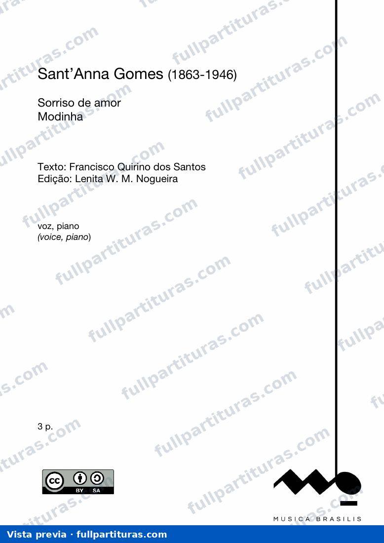 Sorriso de amor — preview