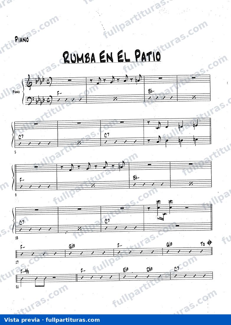 Rumba en el patio — vista previa