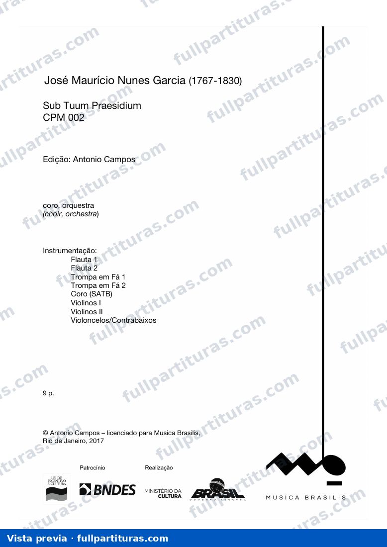 Sub tuum praesidium — preview