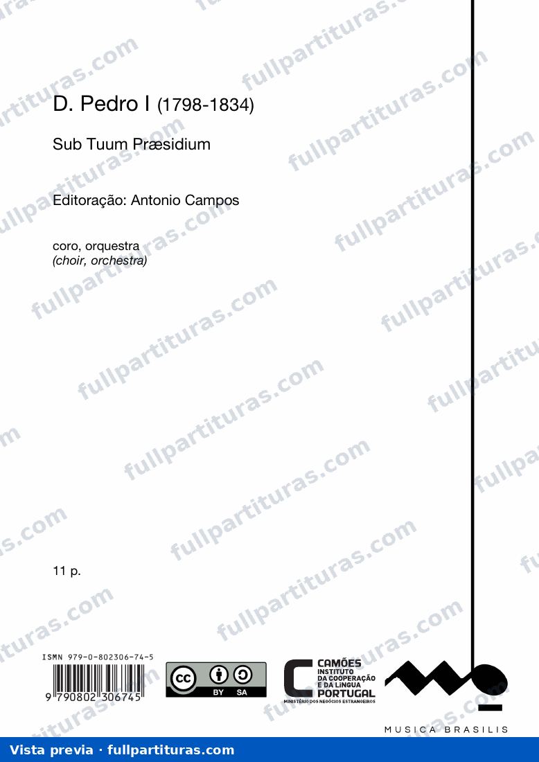 Sub tuum praesidium — preview