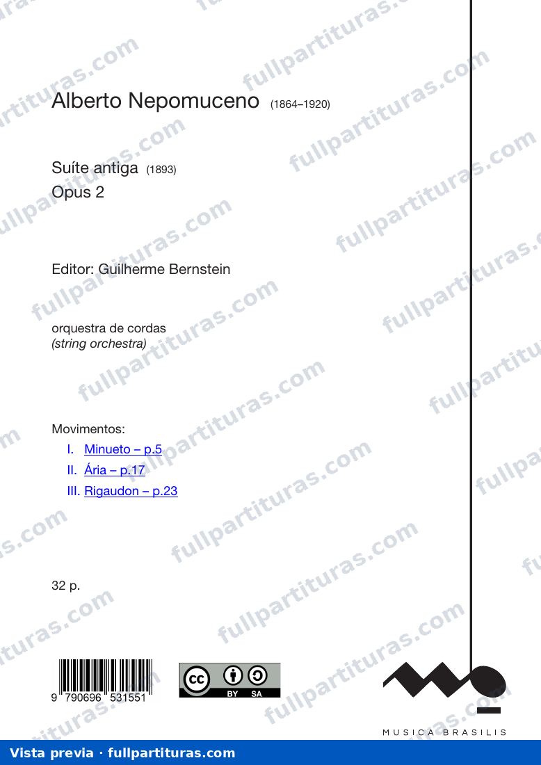 Suite Antiga Orquestra — preview