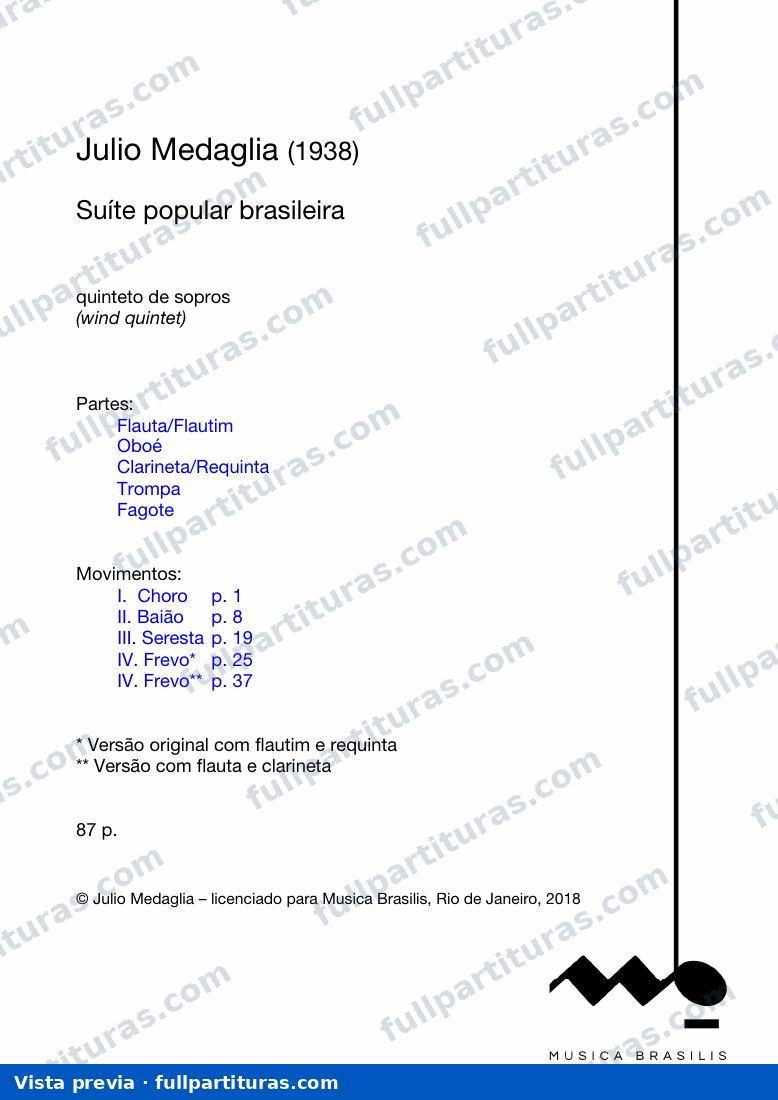 Suite popular brasileira — preview