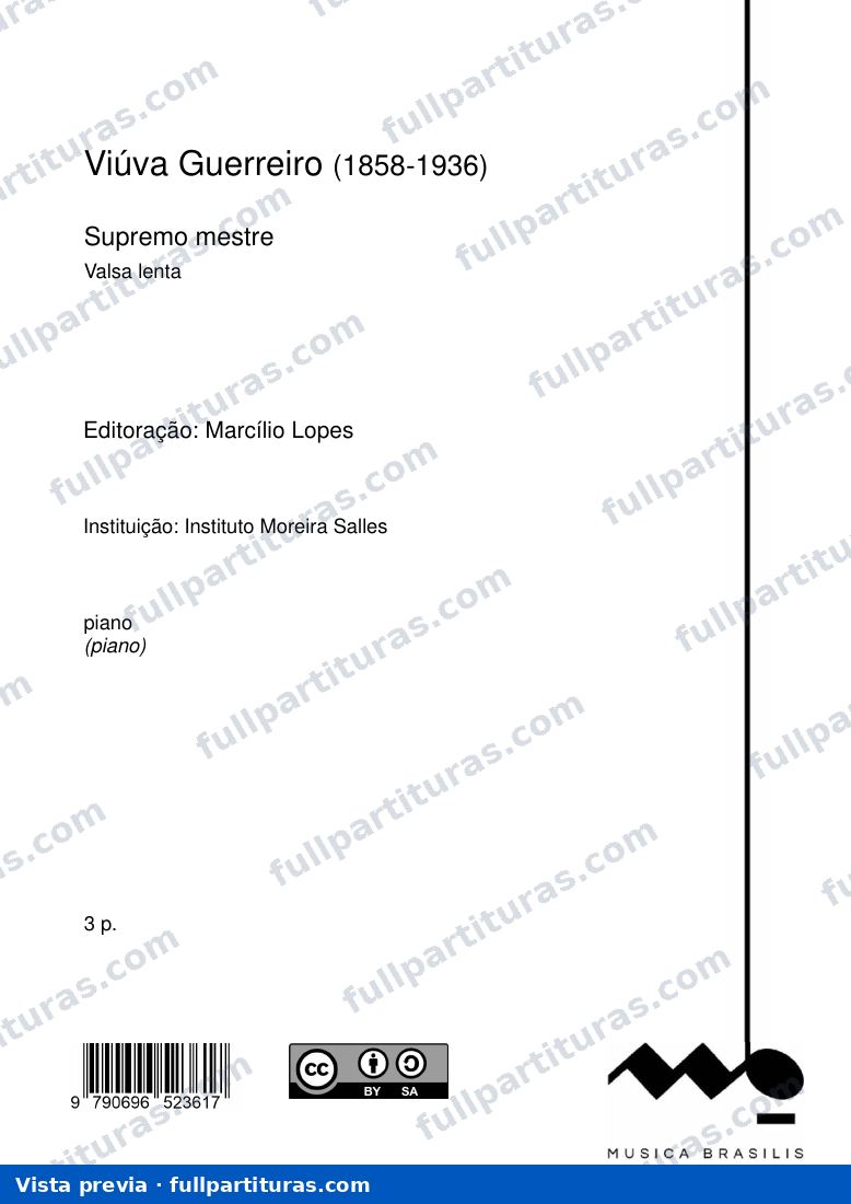 Supremo Mestre — preview