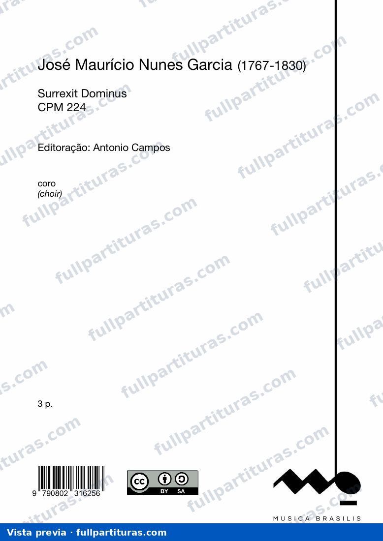 Surrexit dominus — preview