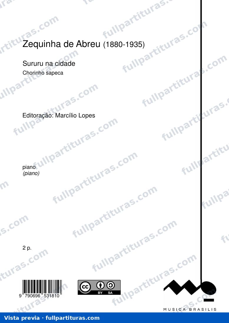 Sururu Na Cidade — preview