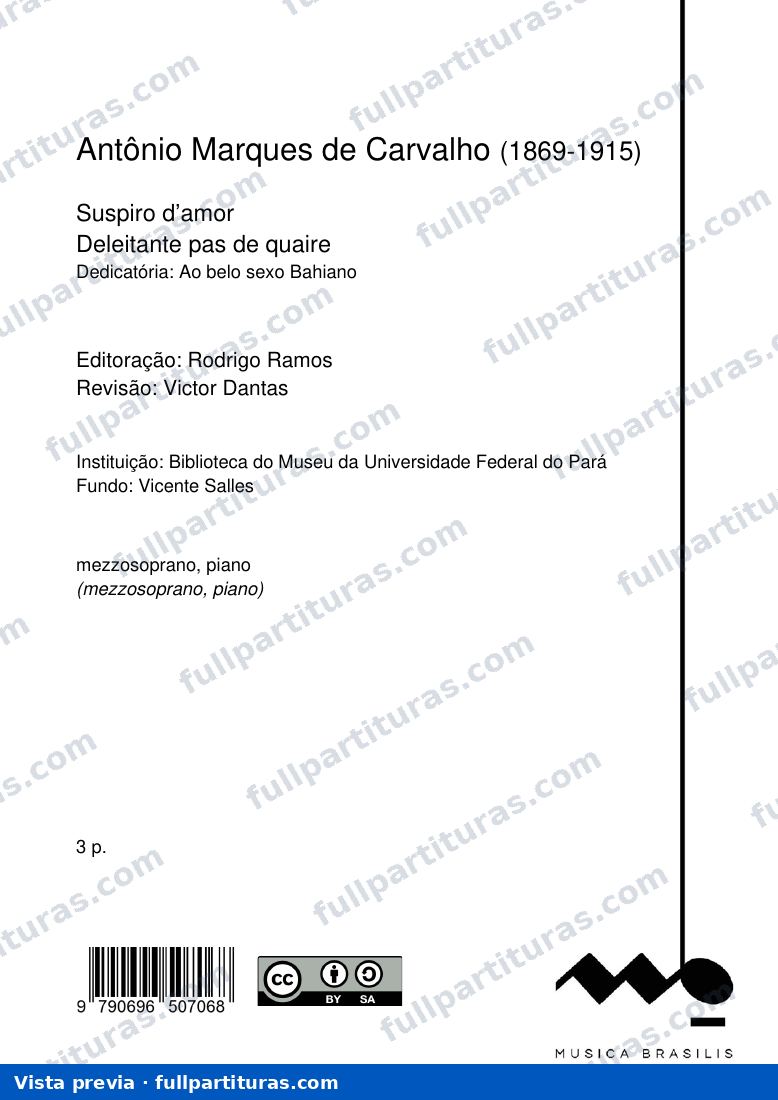 Suspiro d'amor — preview