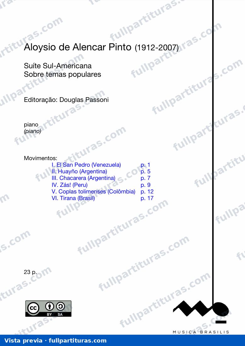 Suíte Sul-Americana — vista previa