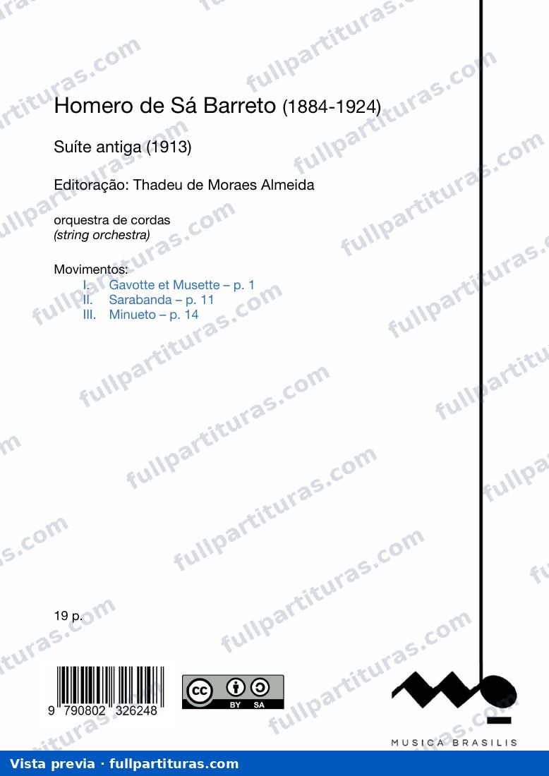 Suíte antiga 1 — vista previa