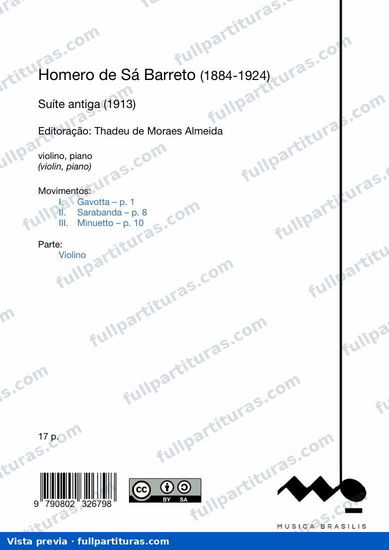 Suíte antiga 2 — vista previa
