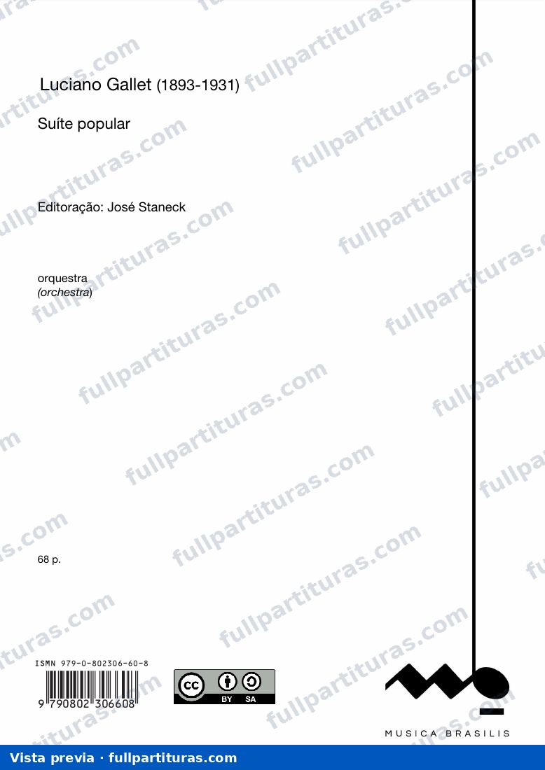 Suíte popular — preview