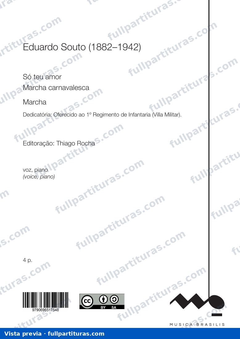 Só teu amor — preview