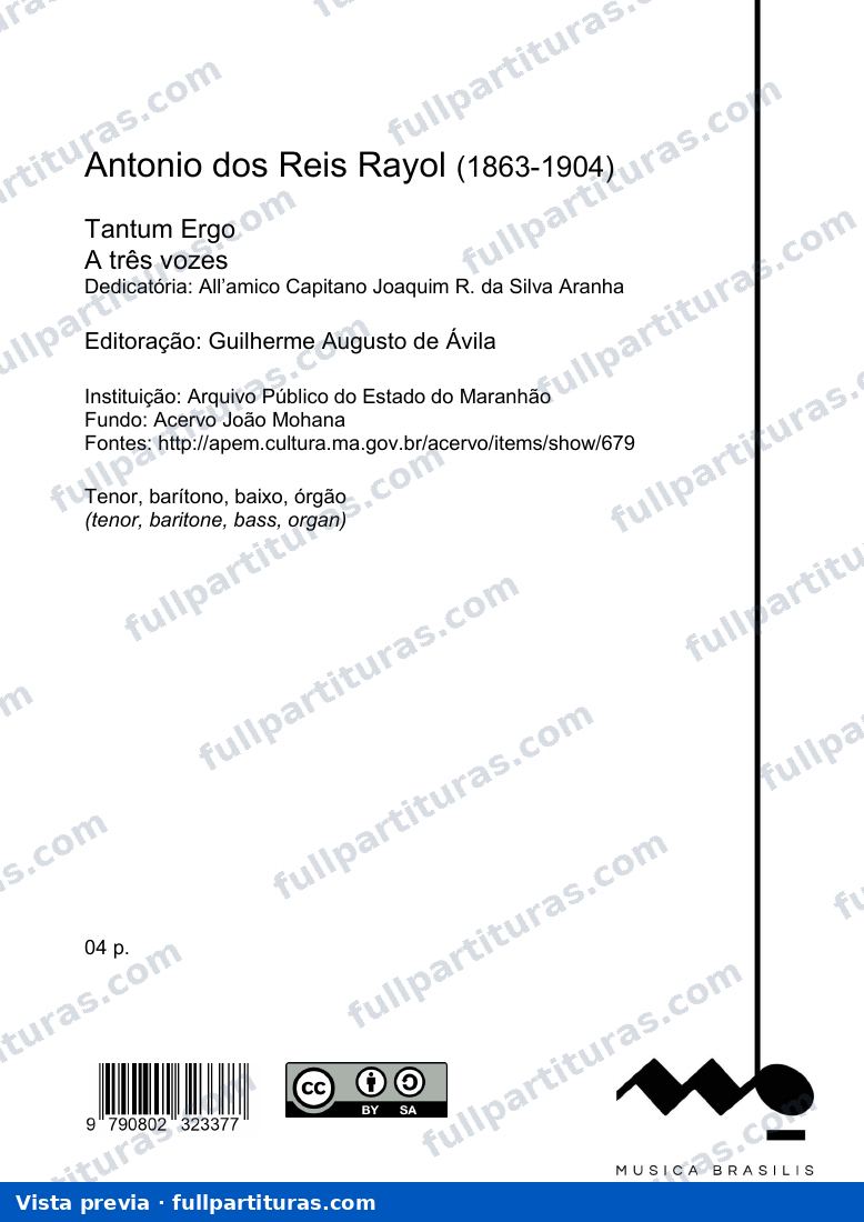 Tantum Ergo — preview