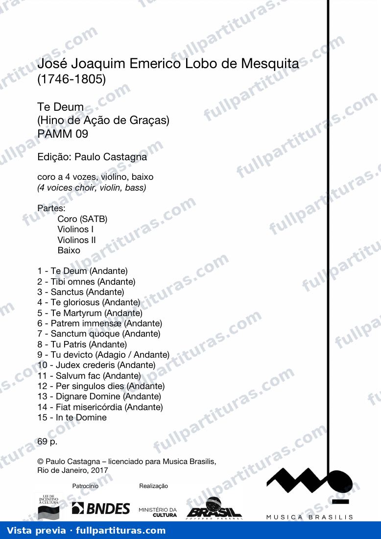 Te Deum — preview