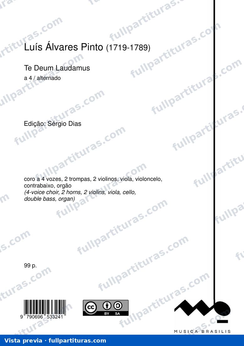 Te Deum Laudamus — preview