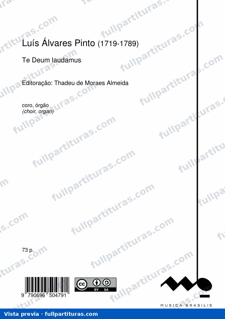 Te Deum laudamus — vista previa