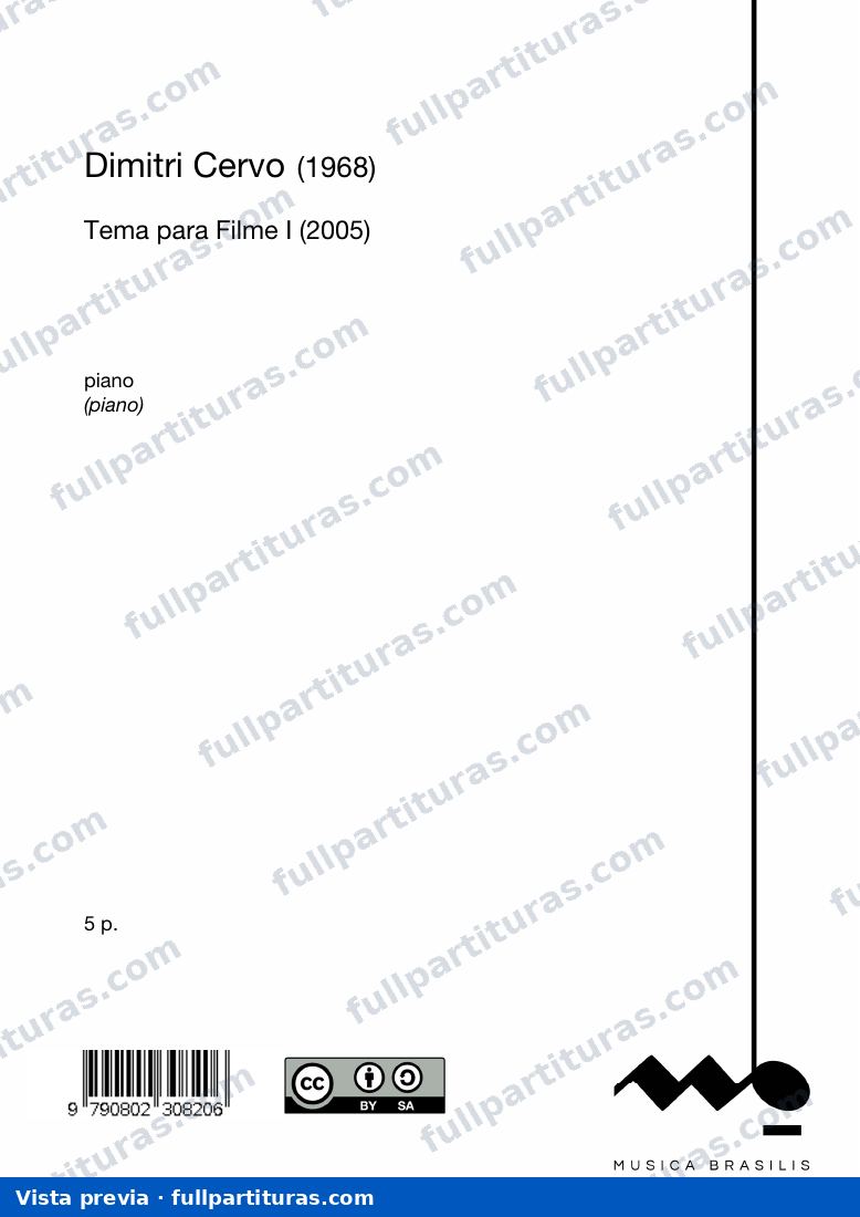Tema para filme I — preview