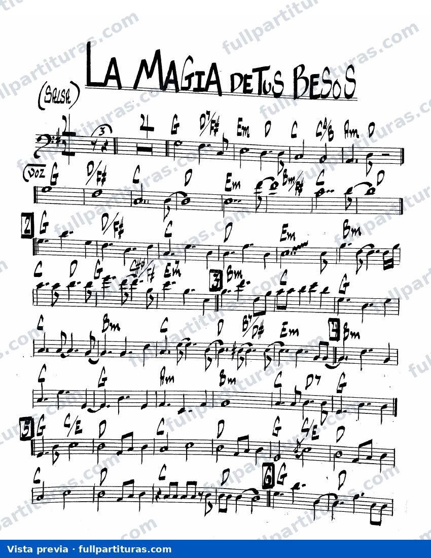 La magia de tus besos — preview