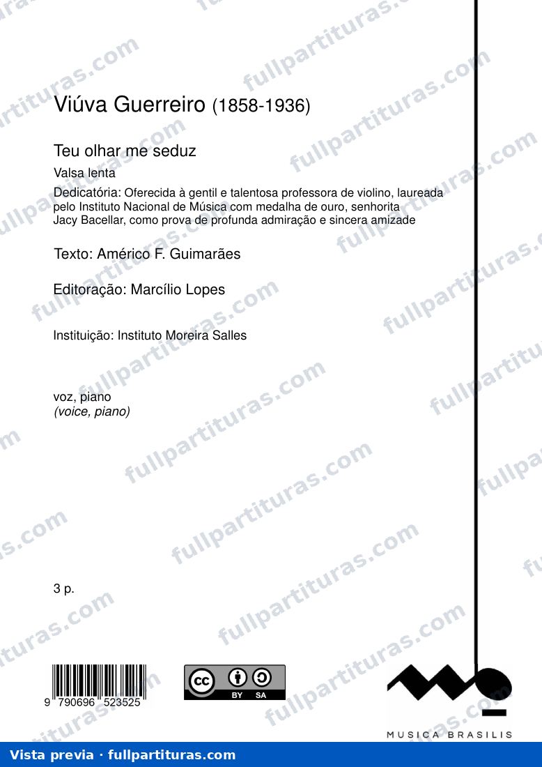 Teu Olhar Me Seduz — preview