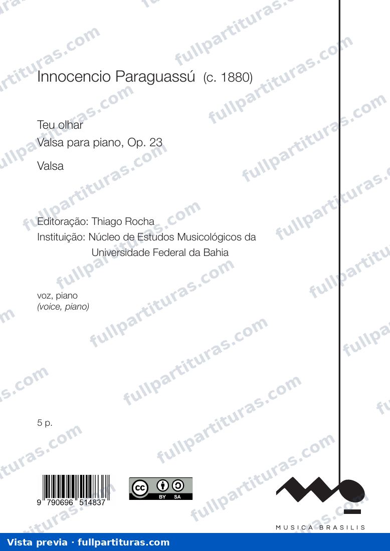 Teu olhar — preview