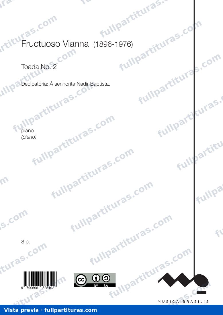 Toada No. 2 — preview