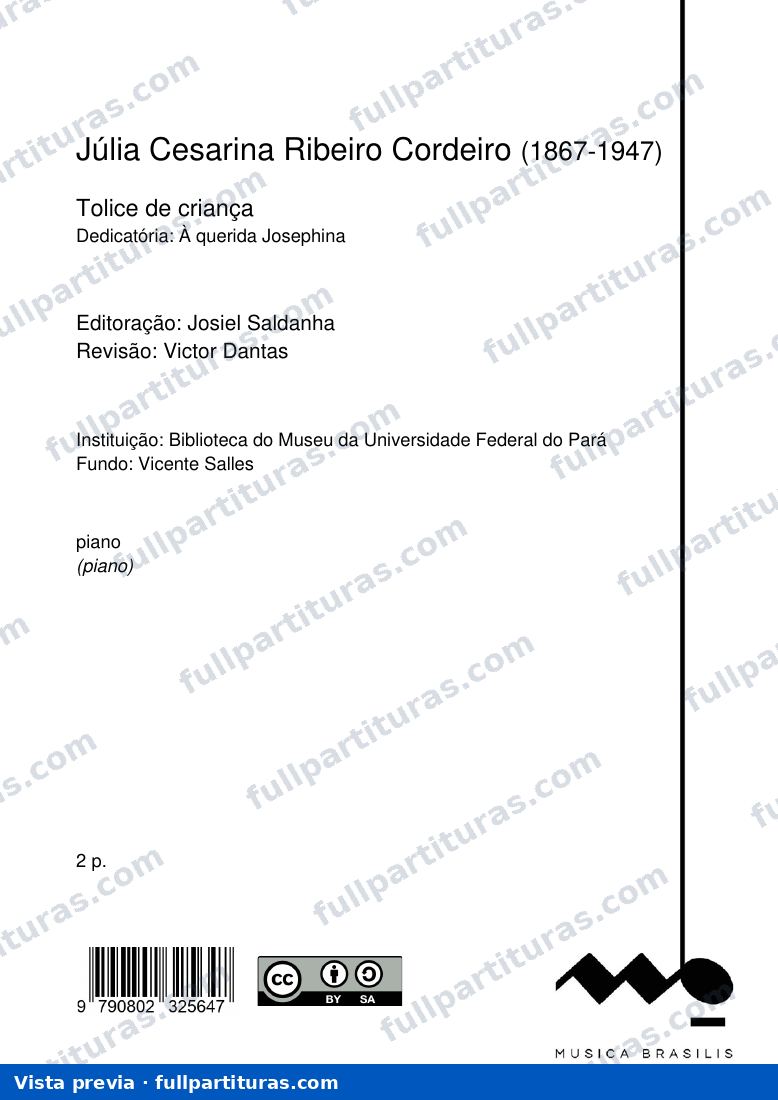 Tolice de criança — preview