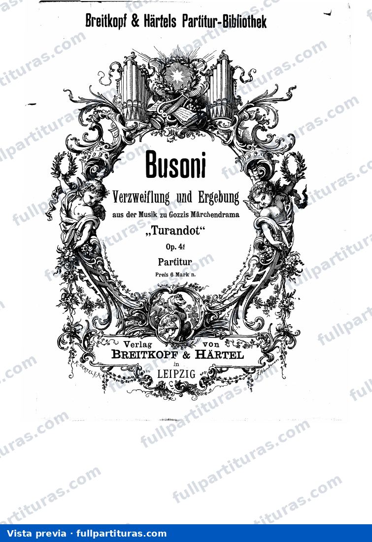 Turandot (suite), Op.41, BV 248 — preview