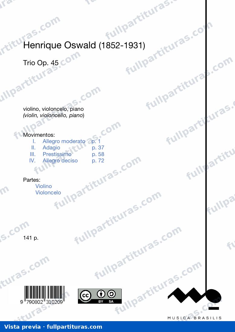 Trio Op. 45 — preview