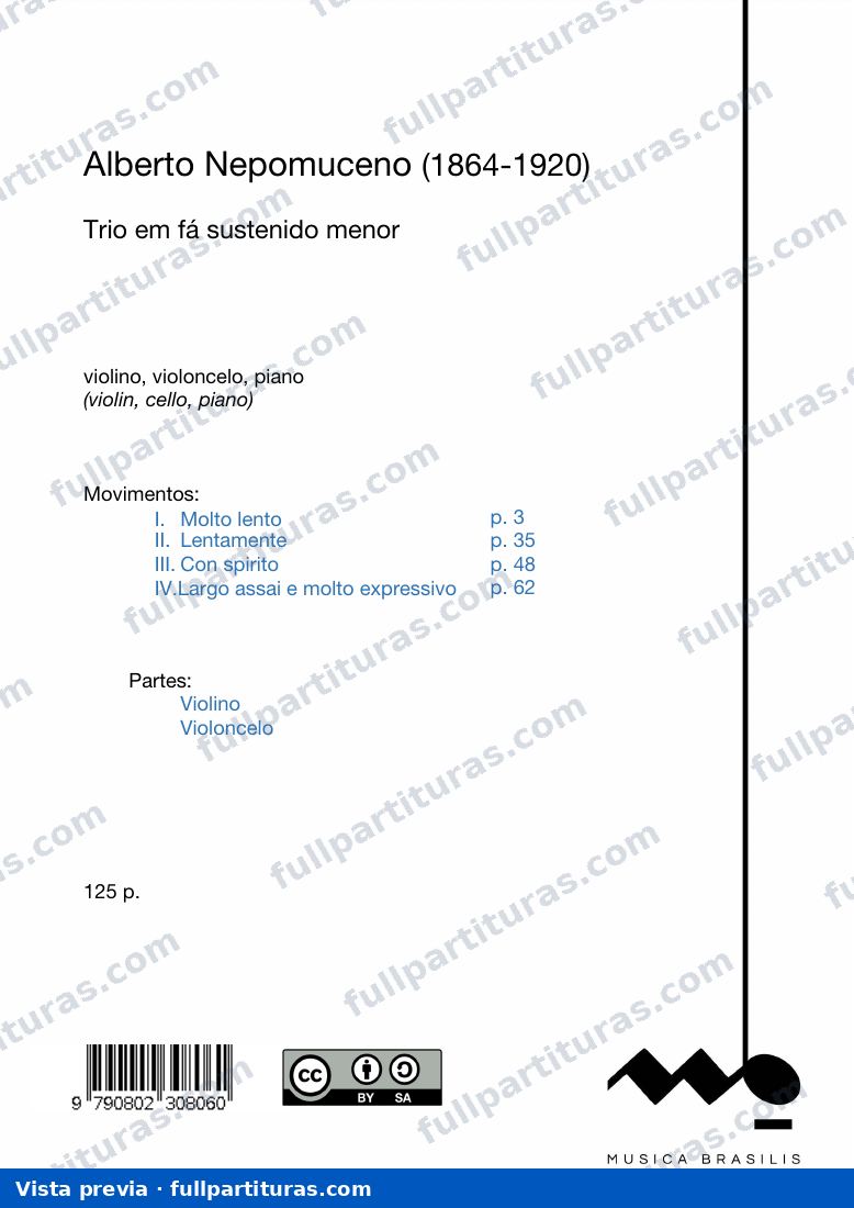 Trio em fá sustenido menor — preview